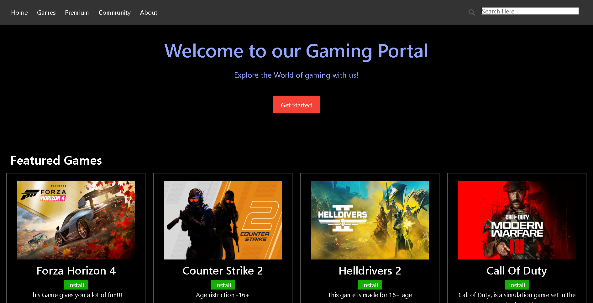 Gamingportal
